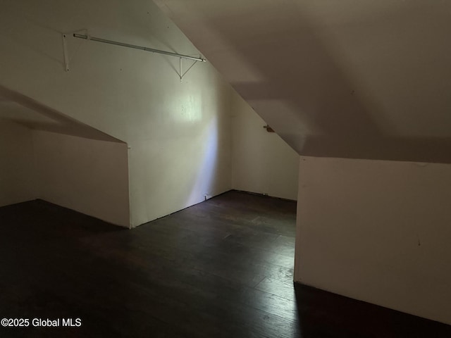 3190 State Highway 10, Johnstown, NY 12095 - bonus room featuring dark wood finished floors and vaulted ceiling