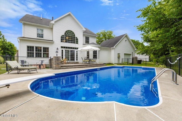 14 Maplecrest Dr, Ravena, NY 12143 - view of pool featuring a patio area and a diving board
