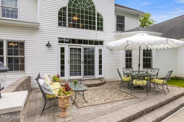 14 Maplecrest Dr, Ravena, NY 12143 - view of patio / terrace featuring outdoor dining area
