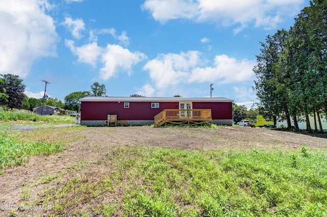 135 Lafayette St, Palatine Bridge, NY 13428 - back of house with a deck
