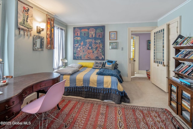8 Front St, Schenectady, NY 12305 - bedroom with carpet flooring and ornamental molding