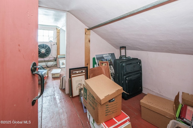 8 Front St, Schenectady, NY 12305 - additional living space with vaulted ceiling and hardwood / wood-style flooring