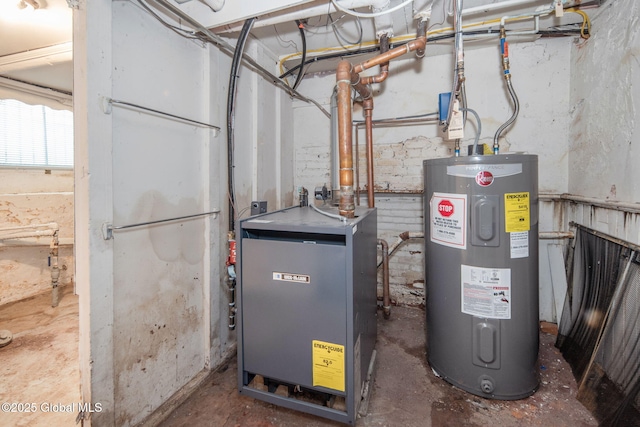 8 Front St, Schenectady, NY 12305 - utilities featuring water heater and a heating unit