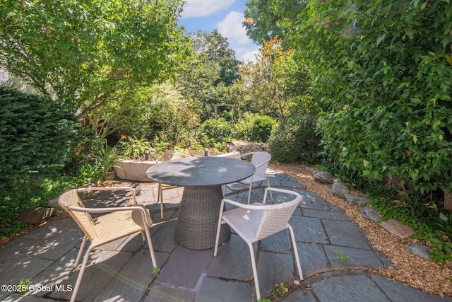 8 Front St, Schenectady, NY 12305 - view of patio with outdoor dining area