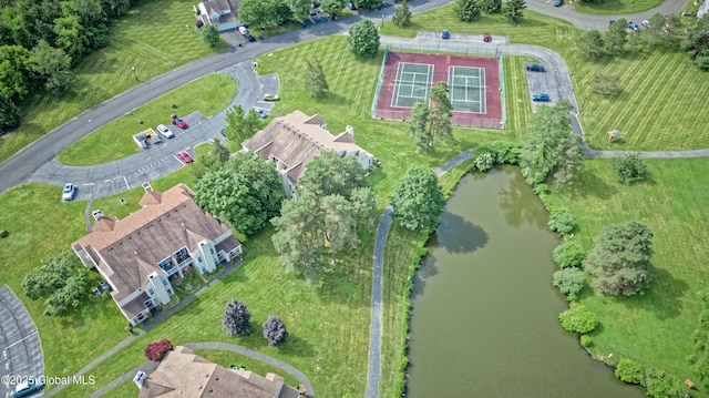 614 Apex Ln, Troy, NY 12182 - aerial overview of property's location with a nearby body of water