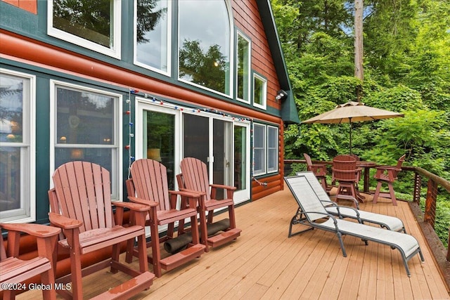 15 Green Harbour Ln, Lake George, NY 12845 - view of deck