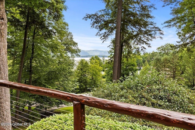 15 Green Harbour Ln, Lake George, NY 12845 - water view with a mountain backdrop