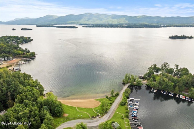 15 Green Harbour Ln, Lake George, NY 12845 - bird's eye view of a water and mountain view