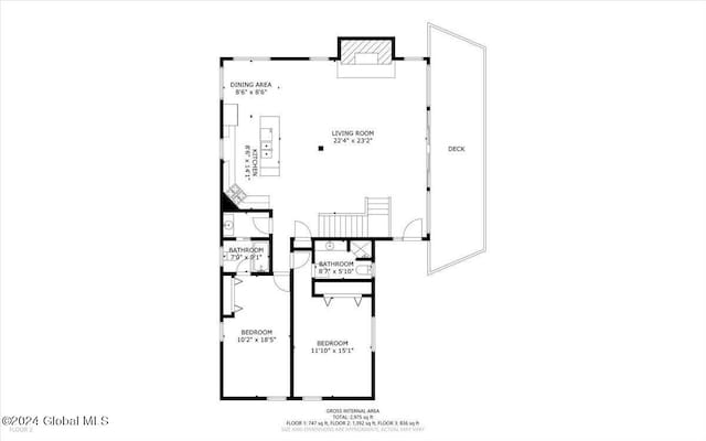 15 Green Harbour Ln, Lake George, NY 12845 - view of floor plan / room layout