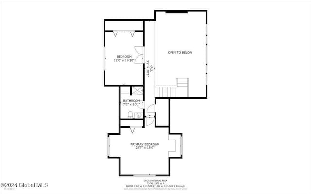 15 Green Harbour Ln, Lake George, NY 12845 - view of home floor plan