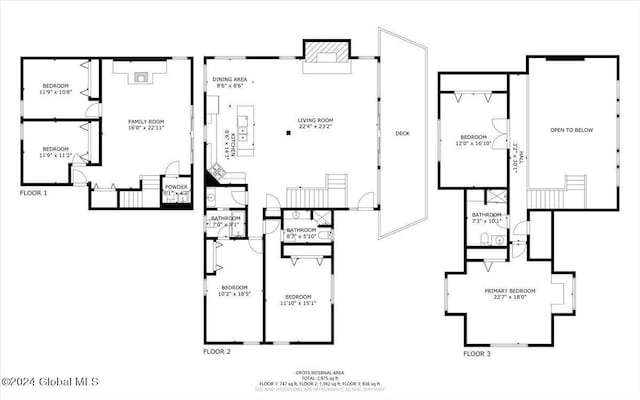 15 Green Harbour Ln, Lake George, NY 12845 - view of floor plan / room layout