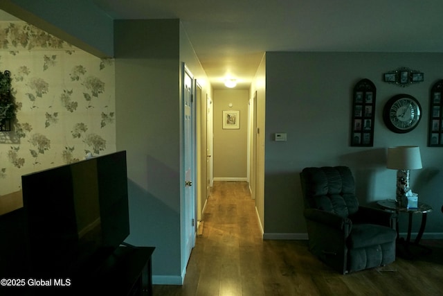 171 Consaul Rd, Colonie, NY 12205 - hall with wood finished floors and baseboards