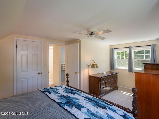 2 Arthur Rd, Colonie, NY 12110 - carpeted bedroom with baseboards and ceiling fan