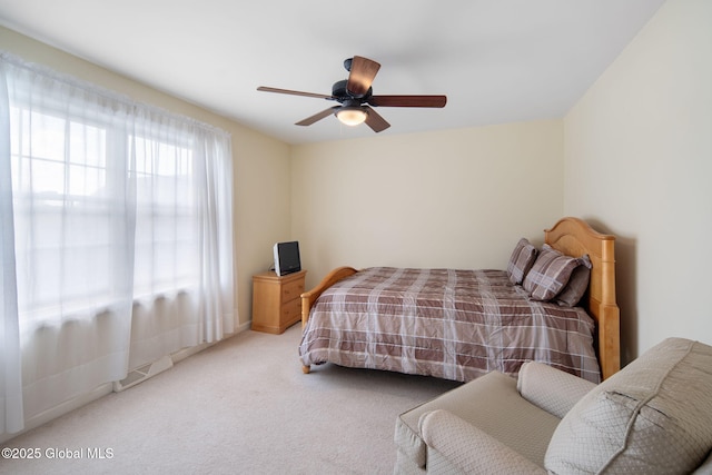 16 Callaway Cir, Colonie, NY 12211 - carpeted bedroom featuring a ceiling fan