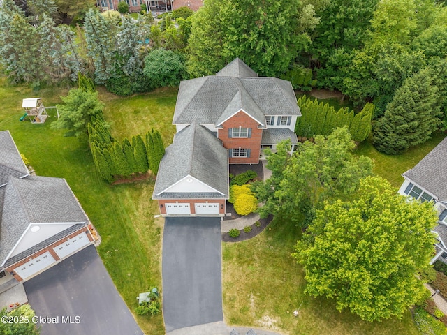16 Callaway Cir, Colonie, NY 12211 - aerial view of property and surrounding area