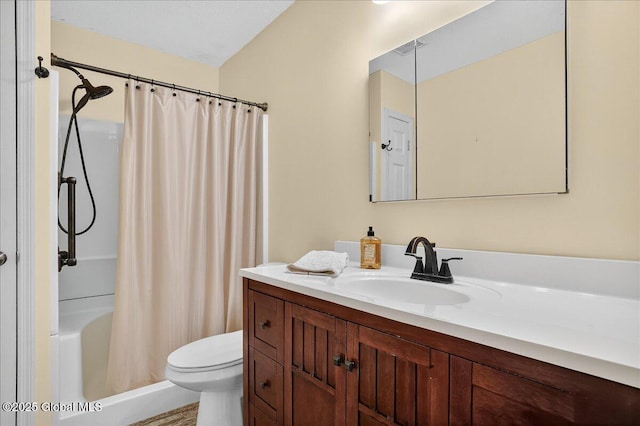 13 Hyland Cir, Troy, NY 12182 - bathroom with vanity and shower / bath combination with curtain