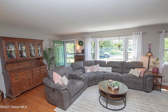 33 Woodside Dr, Glenville, NY 12302 - living room with light wood-style flooring