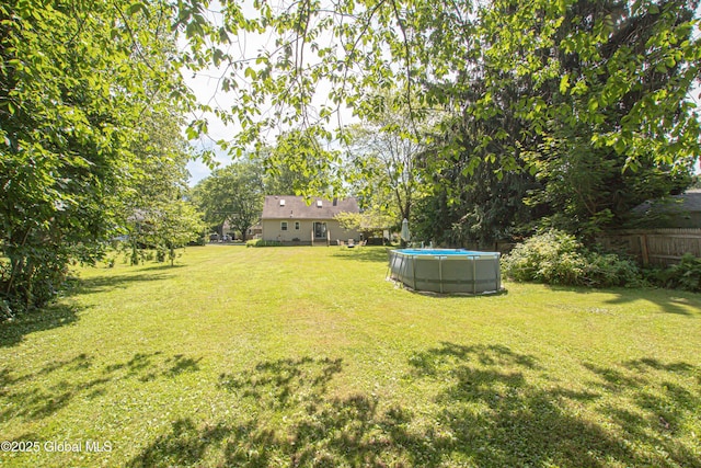 33 Woodside Dr, Glenville, NY 12302 - view of yard with an outdoor pool