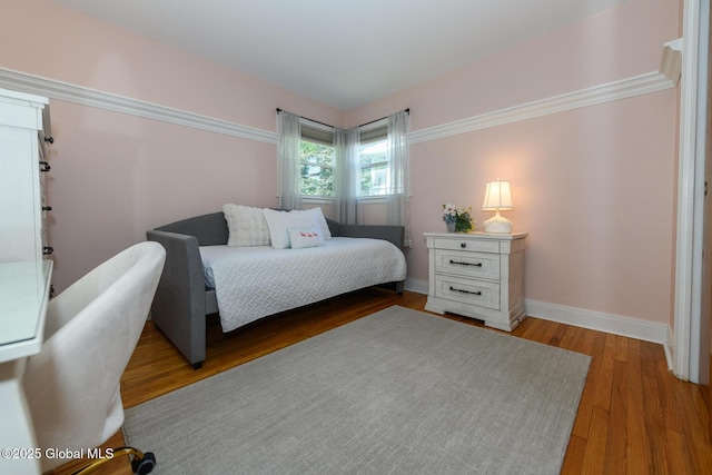 23 Mcmillen Pl, Bethlehem, NY 12054 - bedroom with wood finished floors and baseboards