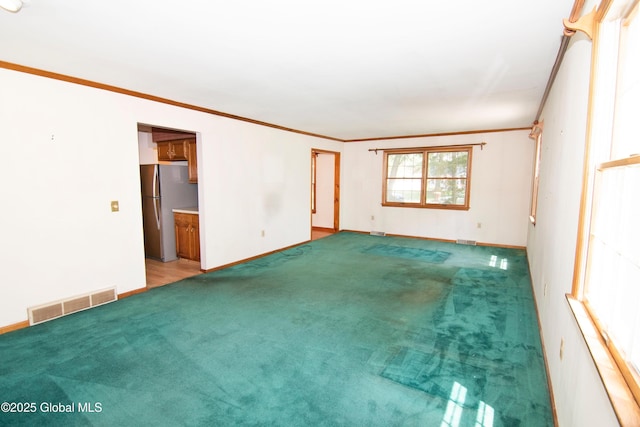 66 Via Da Vinci, Clifton Park, NY 12065 - empty room with light carpet and ornamental molding