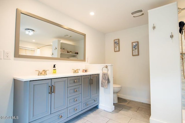 1264 Pilot Knob Rd, Fort Ann, NY 12844 - full bath featuring double vanity and tile patterned flooring