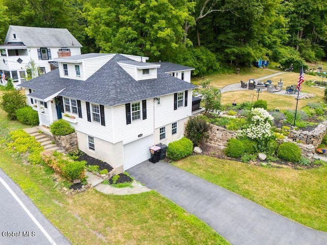 1264 Pilot Knob Rd, Fort Ann, NY 12844 - aerial view of property and surrounding area with a heavily wooded area