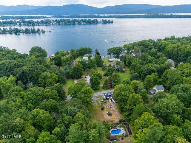 1264 Pilot Knob Rd, Fort Ann, NY 12844 - aerial view of a water and mountain view