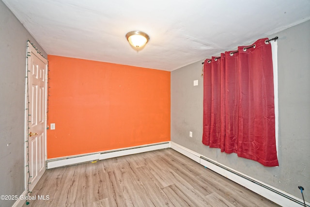 962 Camden Valley Rd, Salem, NY 12873 - spare room featuring wood finished floors and a baseboard radiator