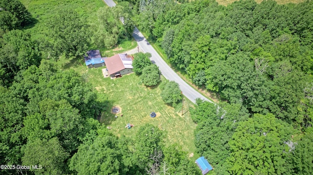 962 Camden Valley Rd, Salem, NY 12873 - aerial view of property and surrounding area with a heavily wooded area