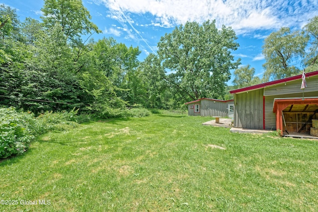 962 Camden Valley Rd, Salem, NY 12873 - view of green lawn featuring an outbuilding