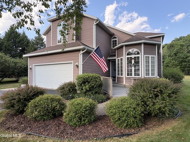 1 Maple Dr, Greenfield, NY 12833 - traditional home with an attached garage