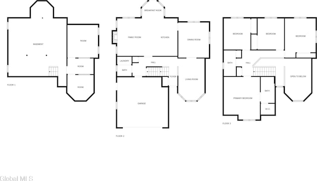 1 Maple Dr, Greenfield, NY 12833 - view of property floor plan