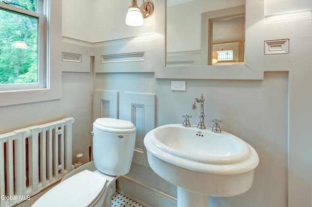 1171 Lowell Rd, Schenectady, NY 12308 - half bathroom with radiator and toilet