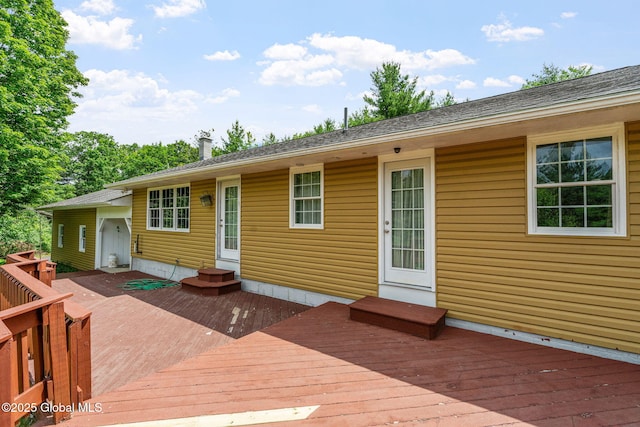 1927 Berne Altamont Rd, Altamont, NY 12009 - deck with entry steps