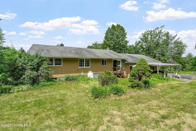1927 Berne Altamont Rd, Altamont, NY 12009 - view of front of house featuring a front lawn