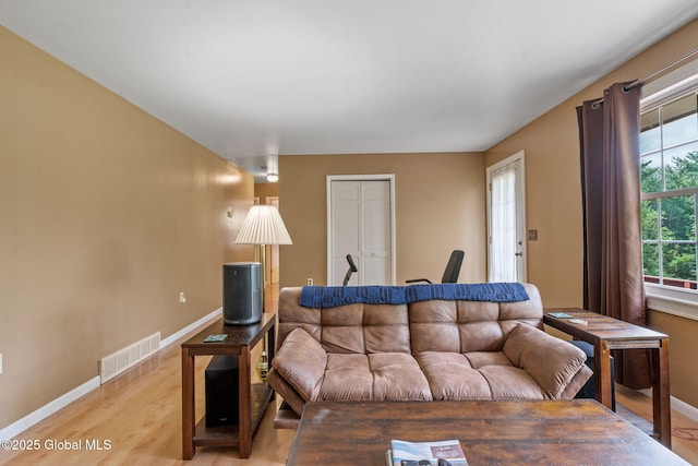 1927 Berne Altamont Rd, Altamont, NY 12009 - living room with baseboards and light wood finished floors