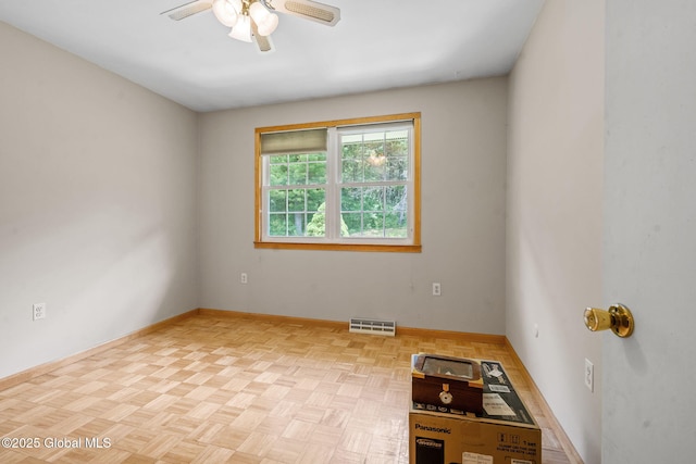 1927 Berne Altamont Rd, Altamont, NY 12009 - unfurnished room with a ceiling fan and baseboards