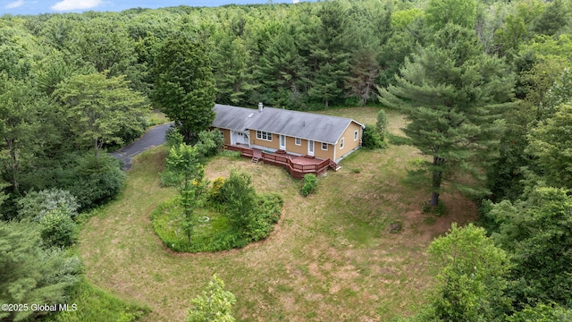 1927 Berne Altamont Rd, Altamont, NY 12009 - view of subject property with a heavily wooded area