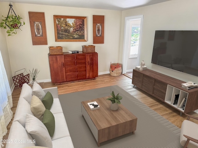4882 Potter Hollow Rd, Rensselaerville, NY 12469 - living room featuring wood finished floors