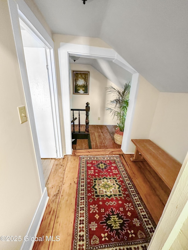 4882 Potter Hollow Rd, Rensselaerville, NY 12469 - hall with light wood-style flooring