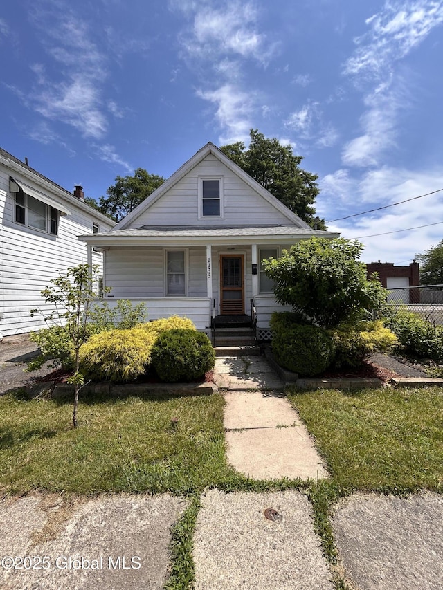 1133 Cutler St, Schenectady, NY 12303 - bungalow featuring a porch