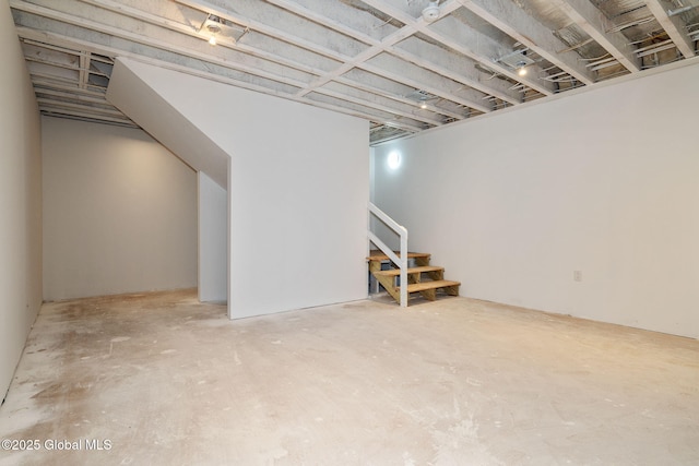 410 Jones Hill Rd, Jefferson, NY 12093 - finished basement featuring stairs