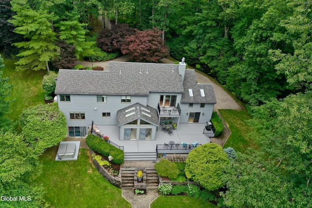 14 Friar Tuck Ct, Clifton Park, NY 12065 - view from above of property