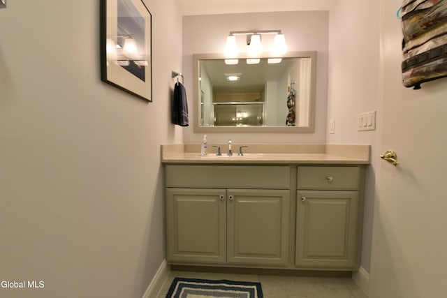 14 Friar Tuck Ct, Clifton Park, NY 12065 - bathroom with vanity and an enclosed shower
