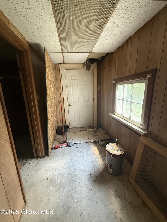 326 Main St, Cairo, NY 12413 - spare room featuring wood walls