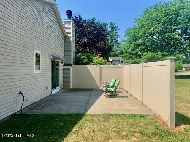 2059 Rosedale Way, Guilderland, NY 12303 - view of yard with a patio area