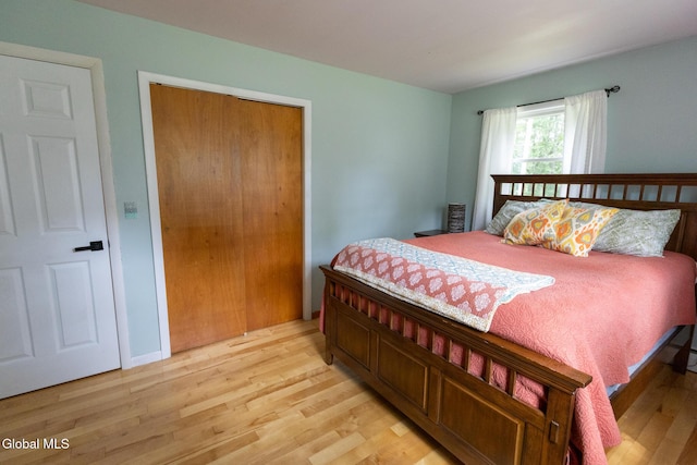 7 Shady Gln, Clifton Park, NY 12019 - bedroom with light wood-style floors and a closet