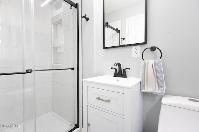 7 Shady Gln, Clifton Park, NY 12019 - bathroom featuring a shower stall and vanity