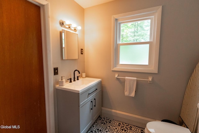 7 Shady Gln, Clifton Park, NY 12019 - bathroom with vanity and tile patterned flooring