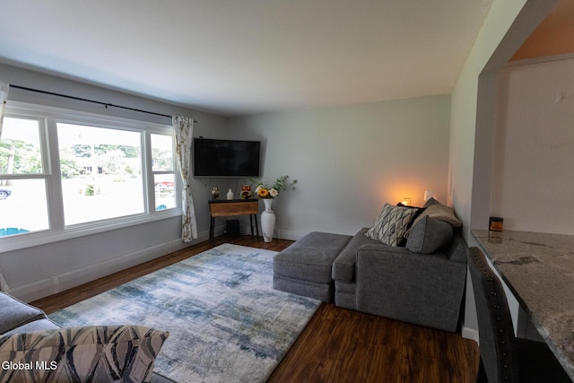 7 Shady Gln, Clifton Park, NY 12019 - living room featuring wood finished floors and baseboards